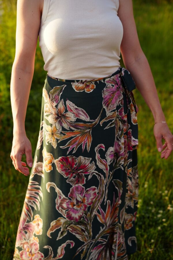 Spódnica Kopertowa Valentina Botanica - obrazek 3